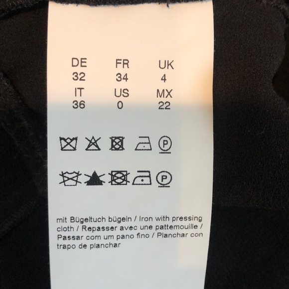 NWT Hugo Boss Black Fringe Dress Sz 0 - Picture 8 of 8